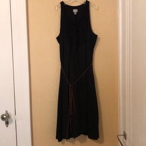 Converse black dress